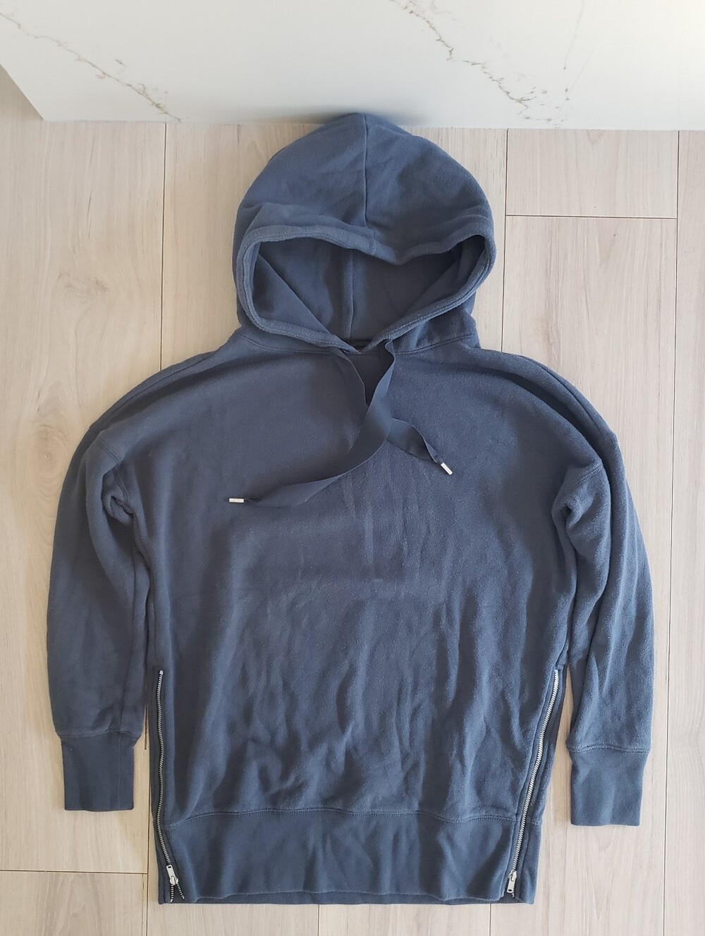 aerie‎ Black Longline Hoodie